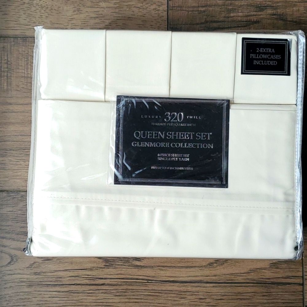 NWT Queen Sheet Set Glenmore Collection